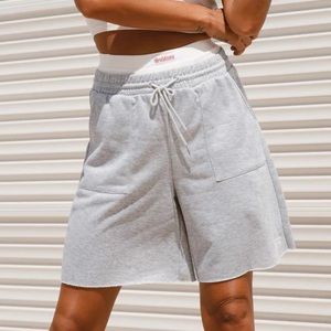 Princess Polly Nova Sweat Shorts Size 4 Gray